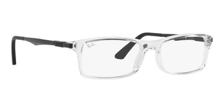 Ray-Ban Active Lifestyle RX 7017 unisex Transparent Geometric Eyeglasses