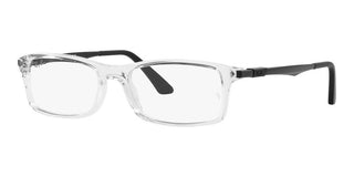 Ray-Ban Active Lifestyle RX 7017 unisex Transparent Geometric Eyeglasses