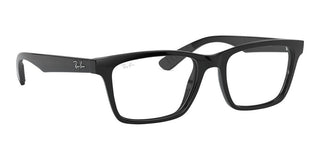 Ray-Ban RX 7025 unisex Black Squared Eyeglasses