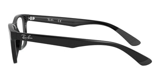 Ray-Ban RX 7025 unisex Black Squared Eyeglasses