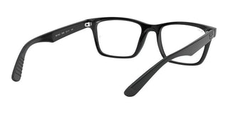 Ray-Ban RX 7025 unisex Black Squared Eyeglasses