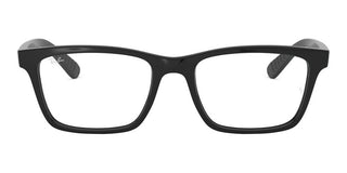 Ray-Ban RX 7025 unisex Black Squared Eyeglasses