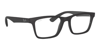 Ray-Ban RX 7025 unisex Black Squared Eyeglasses