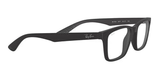 Ray-Ban RX 7025 unisex Black Squared Eyeglasses