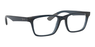 Ray-Ban RX 7025 unisex Blue Squared Eyeglasses