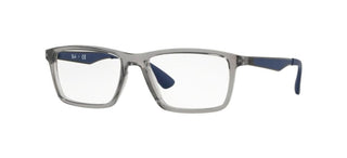 Ray-Ban RX 7056 unisex Grey Geometric Eyeglasses