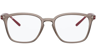 Ray-Ban RX 7185 unisex Grey Geometric Eyeglasses