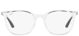 Ray-Ban RX 7190 unisex Transparent Geometric Eyeglasses