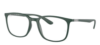 Ray-Ban RX 7199 unisex Green Geometric Eyeglasses