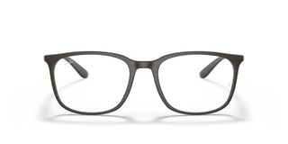 Ray-Ban RX 7199 unisex Brown Geometric Eyeglasses