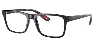 Ray-Ban RX 7205M SCUDERIA FERRARI unisex Black Geometric Eyeglasses