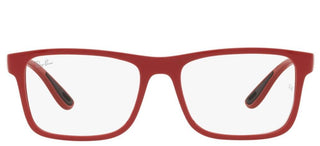 Ray-Ban RX 7205M SCUDERIA FERRARI unisex Red Geometric Eyeglasses