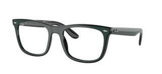 Ray-Ban RX 7209 unisex Black Squared Eyeglasses