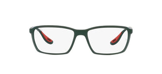 Ray-Ban RX 7213M unisex Green Squared Eyeglasses