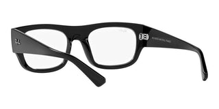 Ray-Ban RX 7218 unisex Black Squared Eyeglasses