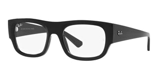 Ray-Ban RX 7218 unisex Black Squared Eyeglasses