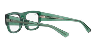 Ray-Ban RX 7218 unisex Green Squared Eyeglasses