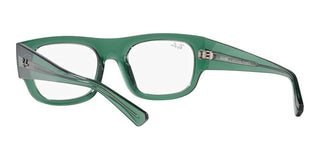 Ray-Ban RX 7218 unisex Green Squared Eyeglasses