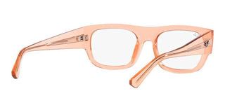 Ray-Ban RX 7218 unisex Orange Squared Eyeglasses