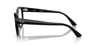 Ray-Ban RX 7227 unisex Black Squared Eyeglasses