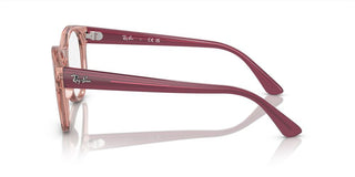 Ray-Ban RX 7227 unisex Pink Squared Eyeglasses