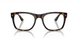 Ray-Ban RX 7228 unisex Havana Squared Eyeglasses