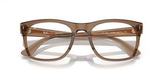 Ray-Ban RX 7228 unisex Brown Squared Eyeglasses