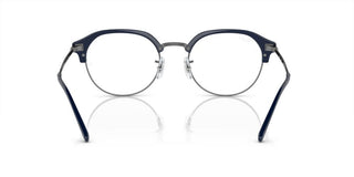 Ray-Ban RX 7229 unisex Blue Geometric Eyeglasses