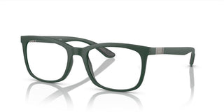 Ray-Ban RX 7230 unisex Green Geometric Eyeglasses