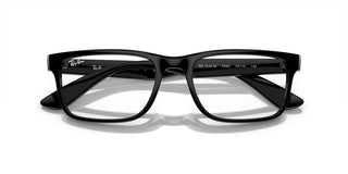 Ray-Ban RX 7232M unisex Black Squared Eyeglasses