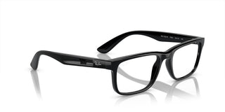 Ray-Ban RX 7232M unisex Black Squared Eyeglasses