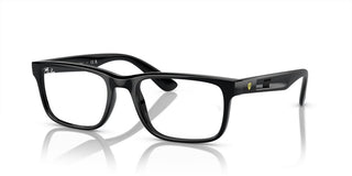 Ray-Ban RX 7232M unisex Black Squared Eyeglasses