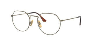 Ray-Ban RX 8165V unisex Gold Geometric Eyeglasses