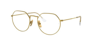 Ray-Ban RX 8165V unisex Gold Geometric Eyeglasses