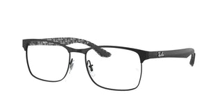 Ray-Ban RX 8416 men Black Geometric Eyeglasses