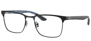 Ray-Ban RX 8421 unisex Black Geometric Eyeglasses