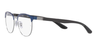 Ray-Ban RX 8422 unisex Blue Geometric Eyeglasses