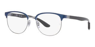 Ray-Ban RX 8422 unisex Blue Geometric Eyeglasses