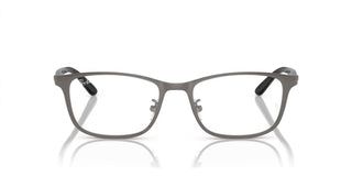 Ray-Ban RX 8773D unisex Ruthenium Squared Eyeglasses