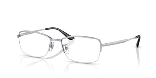 Ray-Ban RX 8774D unisex Silver Geometric Eyeglasses