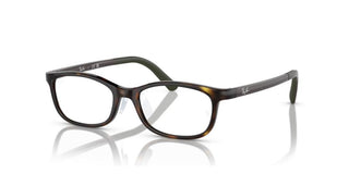 Ray-Ban RY 1615D children Havana Squared Eyeglasses