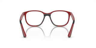 Ray-Ban RY 9078V JUNIOR children Red Squared Eyeglasses