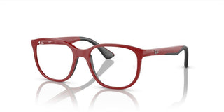 Ray-Ban RY 9078V JUNIOR children Red Squared Eyeglasses