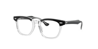 Ray-Ban RY 9098V children Black Squared Eyeglasses