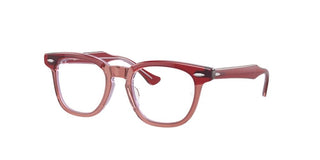 Ray-Ban RY 9098V children Red Squared Eyeglasses