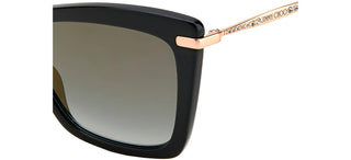 Jimmy Choo SADY/S women Black Cat Eye Sunglasses