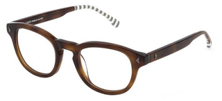 Lozza SALERNO 2 VL4269 unisex Havana Round Eyeglasses