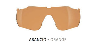 Salice SALICE 026 men Orange Shield Sunglasses