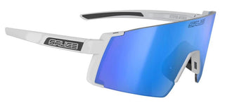 Salice Salice 027 Unisex White Shield Sunglasses