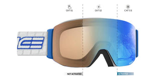 Salice SALICE 102 OTG unisex White Sports Goggle